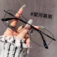 Pure Desire Sven Style Ultra-Light Square Frame Myopia Glasses Female New Trendy Retro Student Sven 