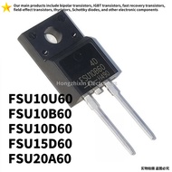1-5PCS FSU10B60 FSU20A60 TO-220F-2PIN Field-effect transistor