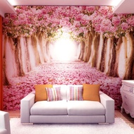 Cherry Blossom wallpaper/custom 3D Cherry Blossom wallpaper/3D Wall wallpaper.