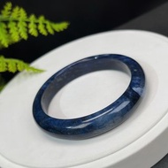 藍線石手鐲 57MM 漸變深藍白 女式手環 智慧洞察財運內心平靜和諧