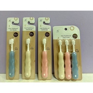 KU.KU Duckbill Ku.ku.ku KUKU Duck PLUS Ultra-Fine Soft Bristles Learn To Hold Toddler Toothbrush 3pc