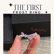The FIRST FROST RIBBON RING