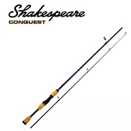 Shakespeare Conquest 6' Feet Kaki 1.8m / 7' Feet Kaki 2.1m Fishing Rod , Joran Pancing 2 Section