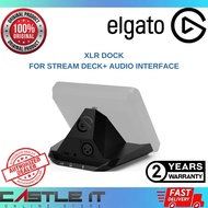 Elgato XLR Dock for Stream Deck+ Audio Interface 10GBM9901 USB Clipguard 48V Phantom Power