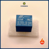 5-Pin Relay SRD-SL-C 10A (5VDC / 12VDC Coil) - Intermediate Switch Relay - CoreBox
