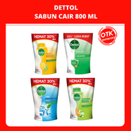 DETTOL SABUN MANDI CAIR ANTI BAKTERI 800ML REFILL
