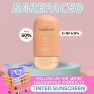 Barefaced Tinted Sunscreen Sunkissed SPF 50 body sunscreen worada vgo blk cosmetics heimish artless