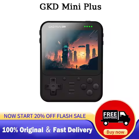 Brand New GKD Mini Plus Retro Game Console - Supports NES SNES Sega Genesis Game Boy for gba game in