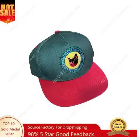 Tylers The Creator Baseball Hats Golf Wang Wolf 10 Year Anniversary Cotton Dad Truck Cap Embroidere 