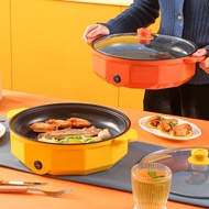 AT-🛫Electric Baking Pan Household Barbecue Oven Multi-Functional Non-Stick Electric Oven Electric Food Warmer Integrated