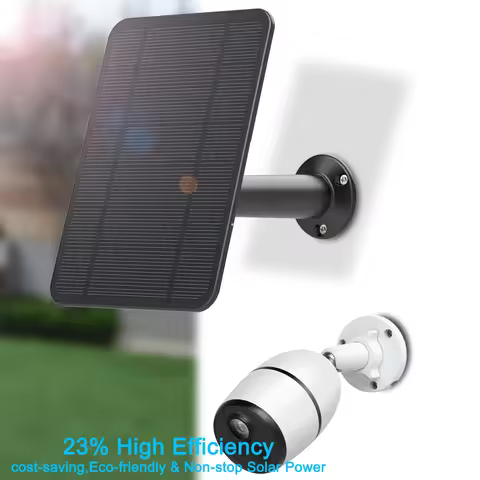 4w Solar Panel power supply Designed for Reolink Battery Cameras Argus 2/3/Argus Pro/Eco/Go/Go PT/Ar