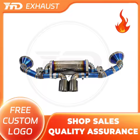HMD Hot sale Exhaust System Titanium Alloy Performance Catback for Porsche 911 992 GT3 4.0T 2021+ Mu