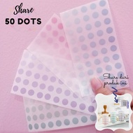 SHARE 50 DOTS Journal 0.8 CM Pastel Gradient Seriesbullets