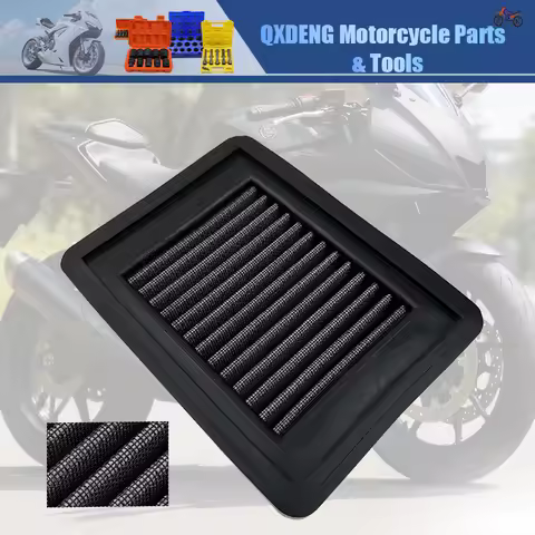 1PCS Motorcycle Air Filter For YAMAHA YZF-R3 YZFR25 MT03 FZ03 TMAX500 XP500 T-MAX530 Intake Air Clea