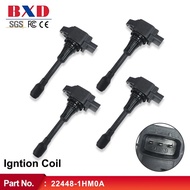 1/4pcs Ignition Coil 22448-1HM0A 22448-JA00C 22448-JA00A 22448-1KT0A For Nissan March K13 Sunny N17 