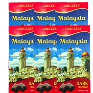 CHECKERS BAR ALMOND MILK CHOCOLATE (160G/160Gx6) - TWIN TOWER/SULTAN ABDUL SAMAD/KL TOWER