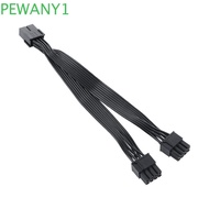 PEWANY1 PSU Extension Cable Graphics Card PCIe Power Adapter PSU Cable Female to Male Y-Splitter Extention Power Cable