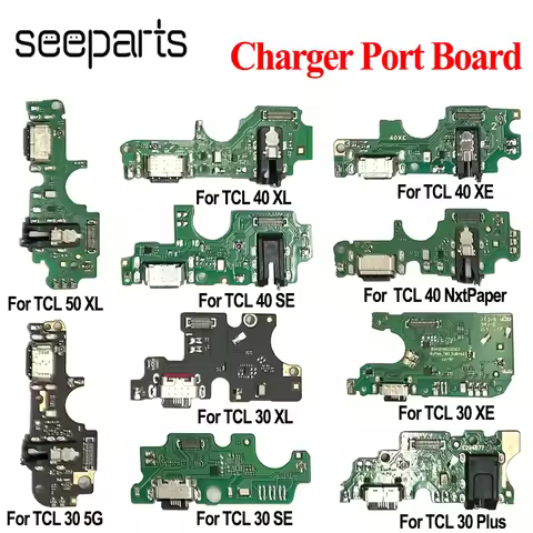 For TCL Plex For TCL 30 40 50 XL SE XE 405 503 40 NxtPaper USB Charging Dock Connector Port Board Fl