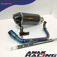 Exhaust knalpot Giorno 125 RACING GIORNO 125 SMOOTH BASS SOUND