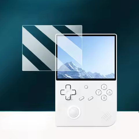 Clear Tempered Glass for Ambernic RG40XXV Console Screen Protector for rg40xxv 4 inch Full Cover Edg