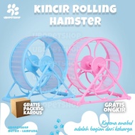Toy wheel Swivel wheel rolling running wheel jogging hamster