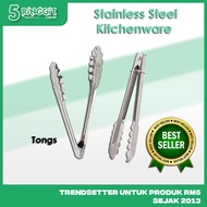 Stainless Steel Tongs for BBQ Kitchen Tools Appliances Kitchenware