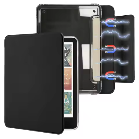 For Funda Amazon Kindle 11th Gen 2024 2022 Case Smart Detachable Back Cover For Kindle Paperwhite 20
