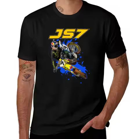 James Stewart Bubba JS7 #7 Motocross and Supercross Champion Gift Design T-Shirt t shirts for man gr