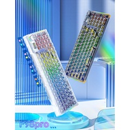 Aula Mechanical Keyboard F98Pro Gaming Keyboard 3 RGB Led Connection Modes