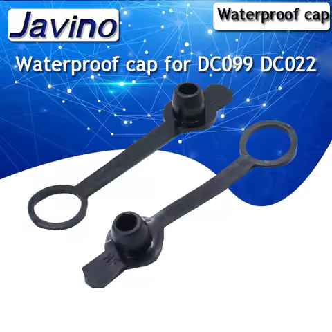 10/50/100Pcs Waterproof cap DC099 5.5 mm x 2.1mm DC Power Jack Socket Female 11MM 5.5*2.1 5.5*2.5MM 