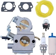 ADEFOL Carburetor with Spark Plug Fuel Pipe Fuel Filter for Husqvarna K760 K770 Concrete Saw Parts f