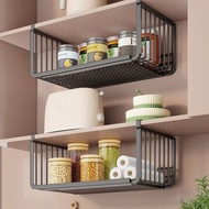 全城熱賣 - 浴室 廚房置物架 可伸縮懸掛分層調料品掛架 櫥櫃 內吊櫃下收納下掛掛籃