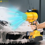 LONTIME Electric Cordless Leaf Blower, Brushless Cordless Turbo Blower Air Blower, Durable High Spee