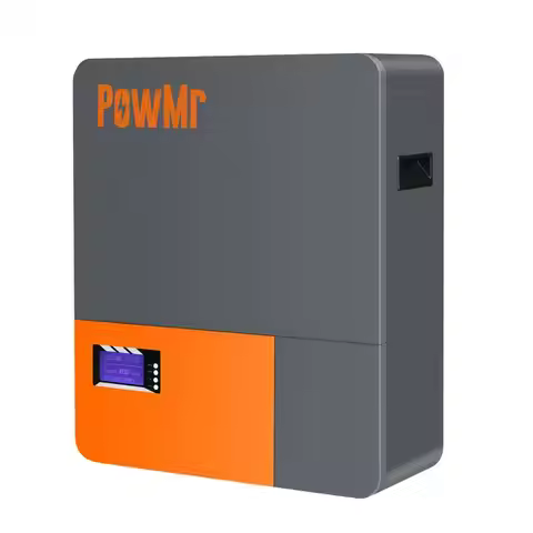 PowMr 51.2V 100Ah Powerwall LiFePo4 Lithium Battery 5.12KWh 16S BMS Wall-Mounted Energy Storage Batt