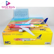 NG Models 72005 1: 400 Mainland Airlines B777-200ER N77014 Alloy