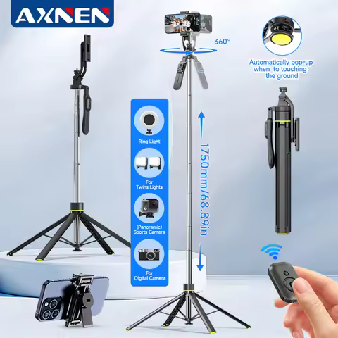One-click Automatic Pop-up Tripod Multifunctional Stable Quadrapod with 1/4" Interface Stable Shooti