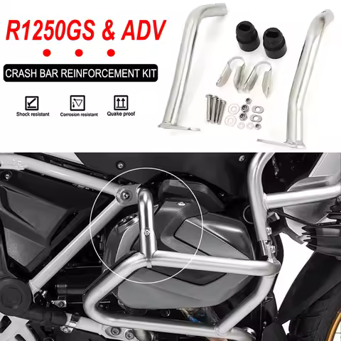 For BMW R1250GS & Adventure Lower OEM Bars Engine Crash Bar Protection Bar R 1250GS 1250 GS ADV Cras