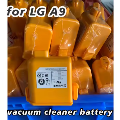 6000ah For LG A9 Vacuum Cleaner Battery, Strong Endurance, Plug-and-Play /Safe and Stable Output /Co