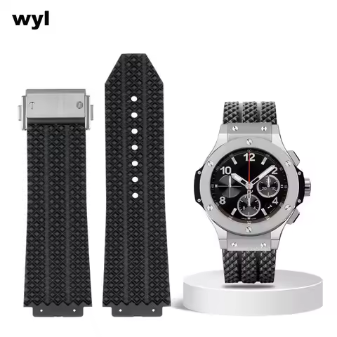 Watch Strap For HUBLOT BIG BANG Silicone Waterproof Men's Watch Band Wristband Accessories Rubber Wa