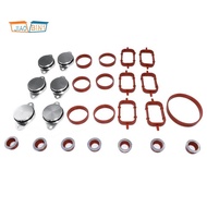 26Pcs Intake Manifold Seal Gasket Kit 11612246945 11617790198 for  3 5 6 7 Series E61 E63 E70 E83 E9