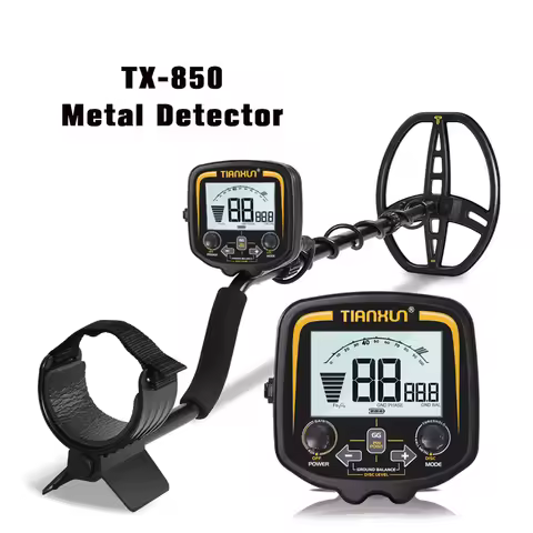 TX-850 Underground Metal Detector Professional Accuracy Scanner Search Finder Gold Detector 2.5m Dep