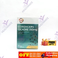 GKB Cordyceps Cicadae 350 mg虫草 金蝉花 Capsules (60's)