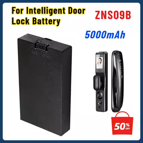 7.4V 5000mAh Intelligent Door Lock Battery Electric Door Lock Battery, Suitable for Xiaomi, Bosch, H