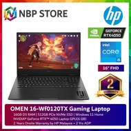 HP OMEN 16-Wf0120TX 16.1" FHD 165Hz Gaming Laptop Black ( I5-13500HX, 16GB,512GB SSD, RTX4050 6GB, W