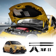 premium-Front Bonnet Gas Struts Hood Lift Support Shock Rod Arms for Fiat 500 500C 500E Abarth 595 6