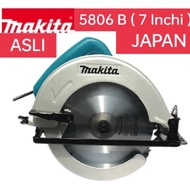 [ Baru] Mesin Gergaji Kayu Circular Saw. Asli Makita. 5806 B ( 7 Inchi