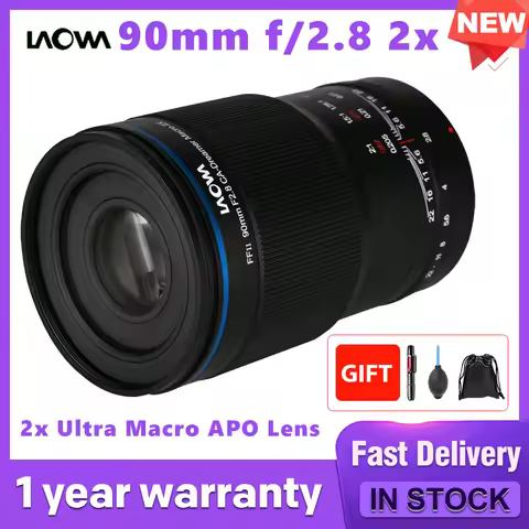 Venus Optics Laowa 90mm f/2.8 2x Ultra Macro APO Lens for Sony E for Canon RF for Leica L Nikon Z