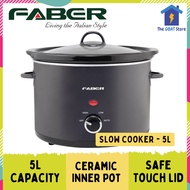 FABER Slow Cooker (5L)  / FSC 500 BK/ FSC 500BK / FSC 550 SS/ FSC550