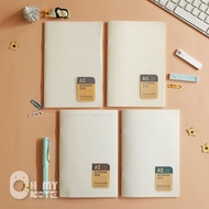 Ohmynote A5/B5 Minimalist Notebook Grid Dot Without Lines Graph Book Chinese Copybook A5 Notebook B5