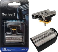30B Replacement Shaver Foil Head + Cutter Fit for BRAUN 7000 4000 Series 7475, 7493, 7497, 7504, 750